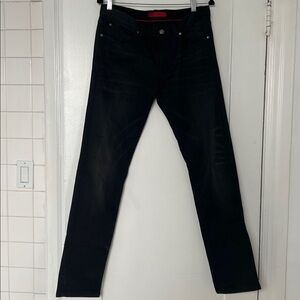 HUGO Black Denim Trousers